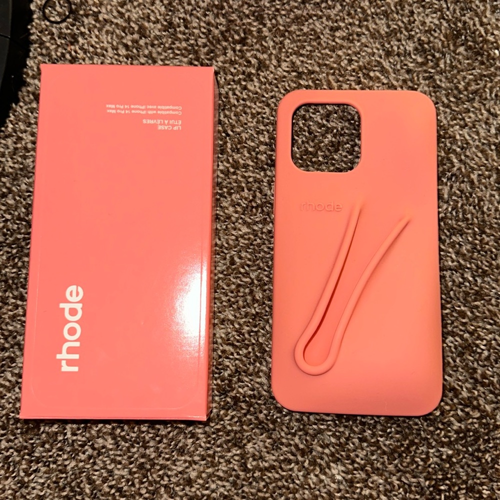 Rhode phone case peach pit iPhone 14 Pro Max